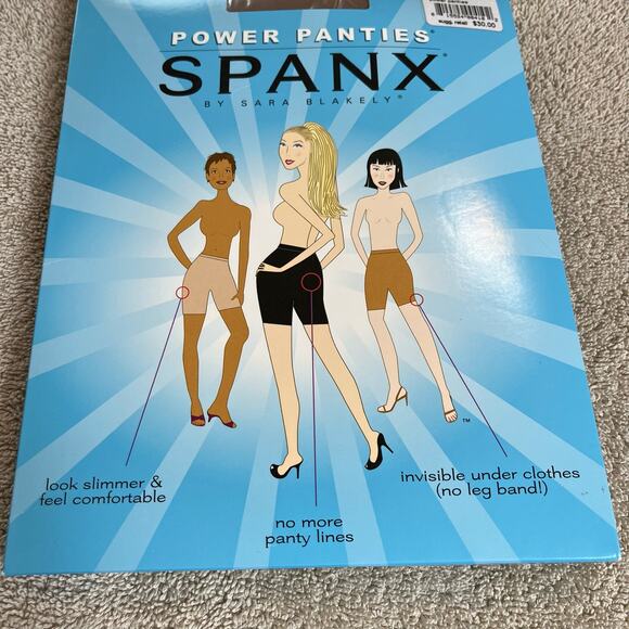 Spanx Power Panties Womens Size A Cocoa Performance Underwear Shapewear NWT - Picture 5 of 8